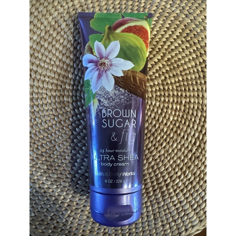 Bath & Body Works Brown Sugar & Fig Ultra Shea Body Cream 8 fl oz -Discontinued